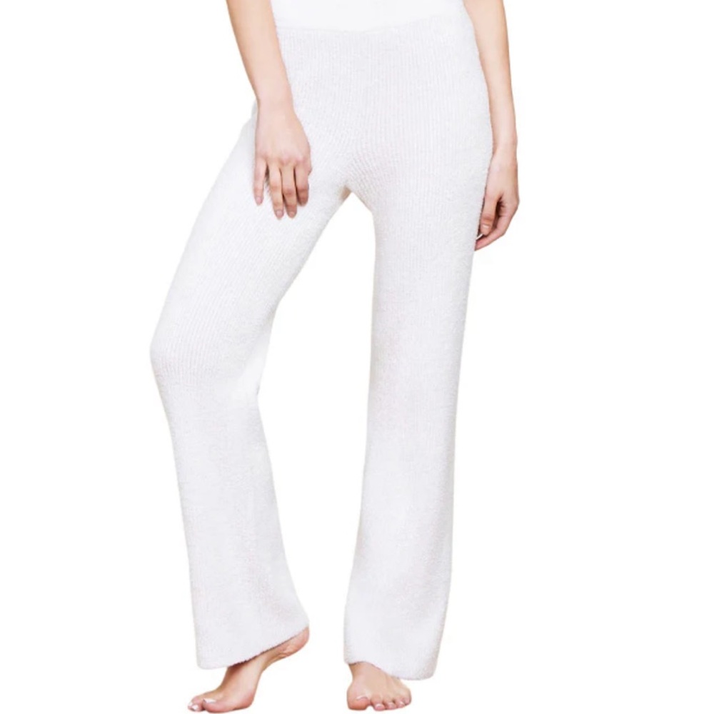 Barefoot Dreams cozy chic light pink ribbed Pants size medium new msrp $148